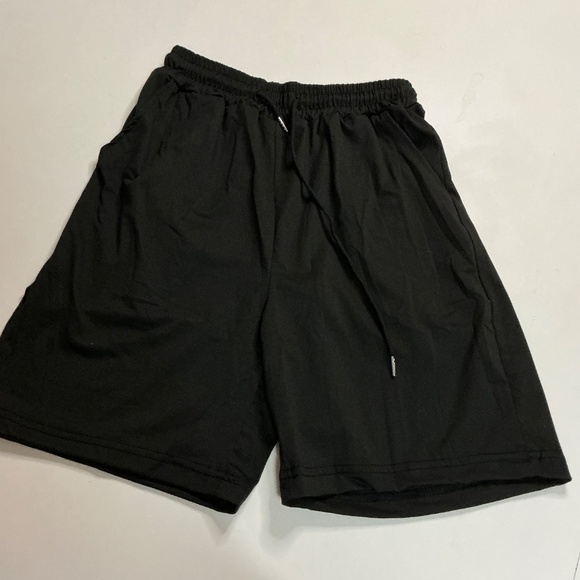 Pajama set NWOT Men’s black shorts and T with Teddy selfie size S - Picture 5 of 7